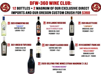 DFW 360 Wine Club #1