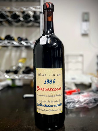 1986 Balbo Marino e Carlo Barbaresco 3L